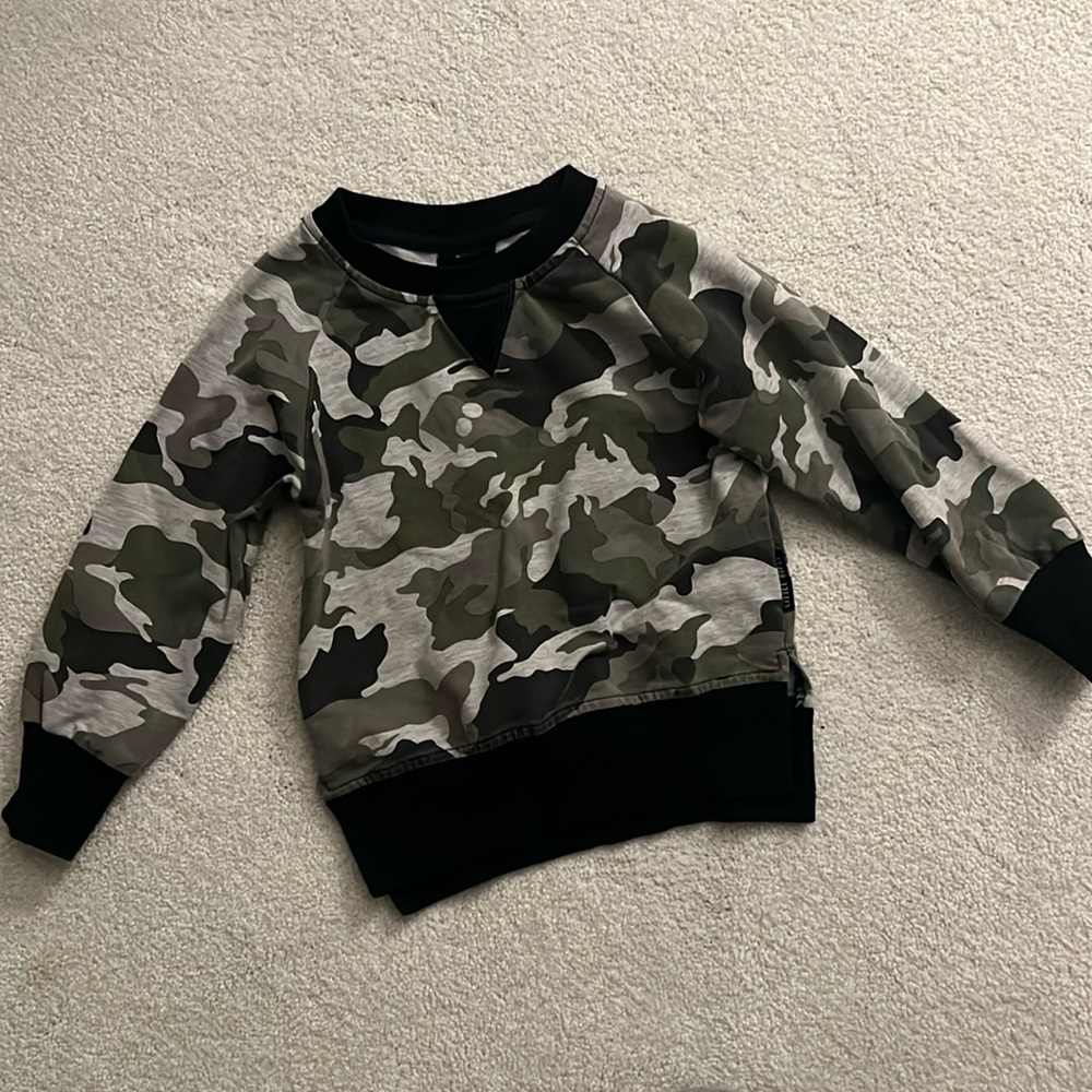 Little Bipsy Crewneck sweatshirt camo